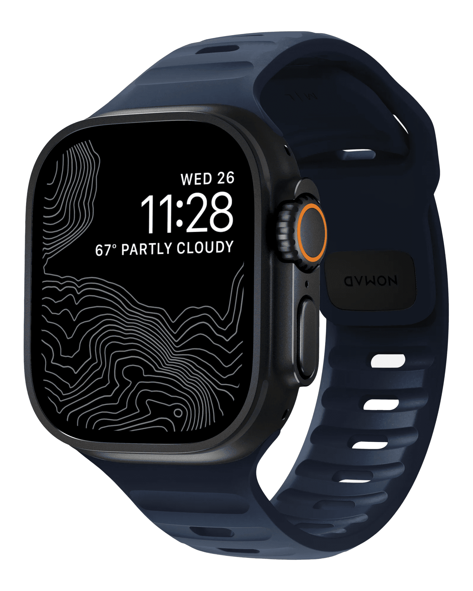 Ремешок Nomad Sport Band Atlantic Blue 46mm/49mm (NM01219385)